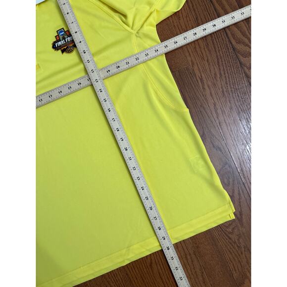 NCAA Final Four Phoenix 2017 Clique Men's Yellow Polo Shirt- Size XL- NWT - Picture 7 of 8
